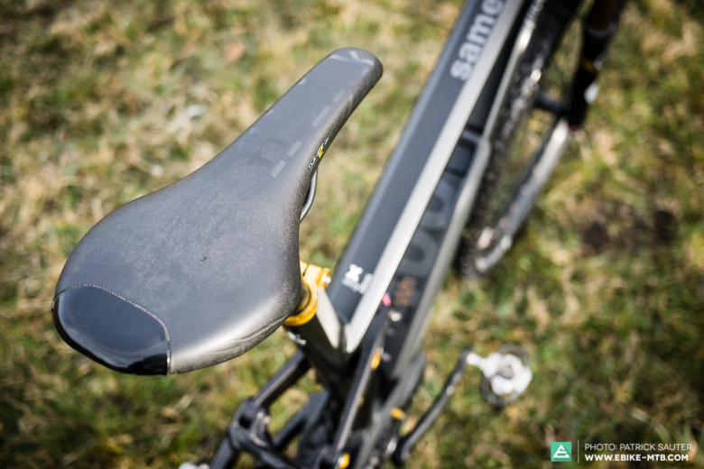 Saddle shape is well known as an individual choice, the Fizik Tundra fitted suited us straight away.