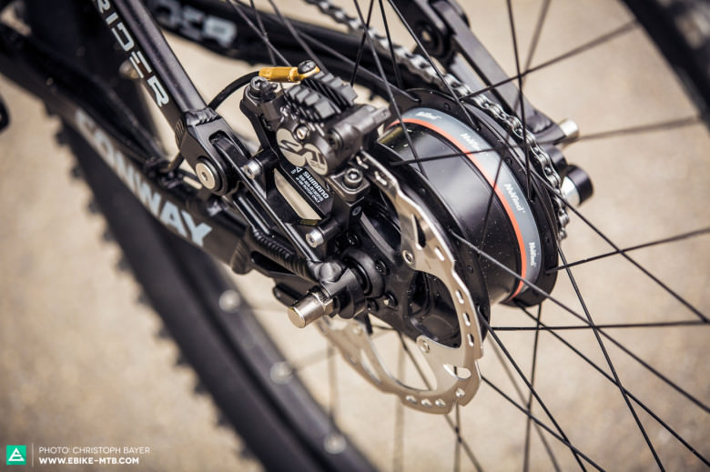 The progressive drivetrain by Nuvinci - here on the Extreme with Shimano Saint brakes.