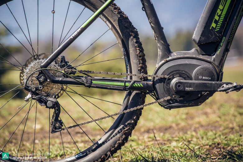 Crisp. The Shimano XT gears do their job in no time at all thanks to the crisp XT shift levers. 