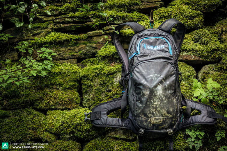 The Bliss ARG 1.0 LD Backpack - 12 litre Volume, waterproof material, integrated protector