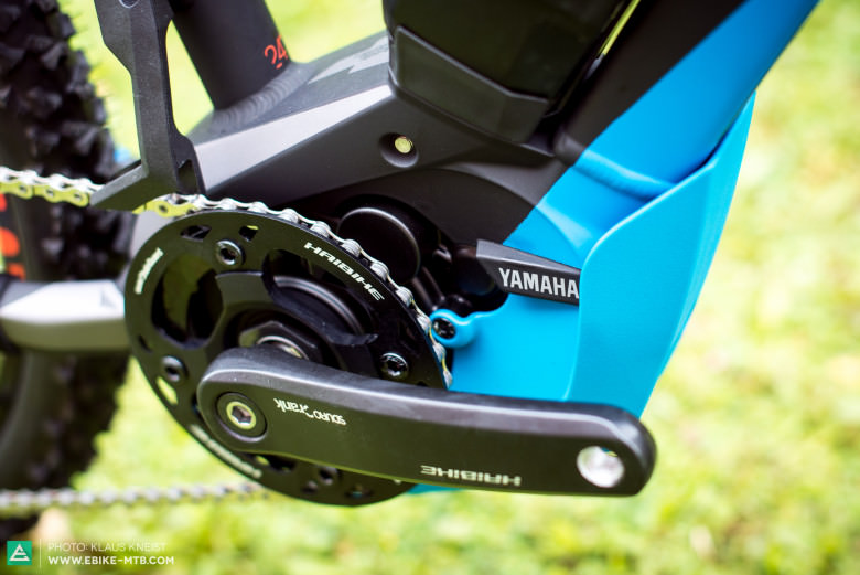 Die Räder verfügen über den bewährten und kraftvollen Yamaha-Mittelmotor mit 250 W.