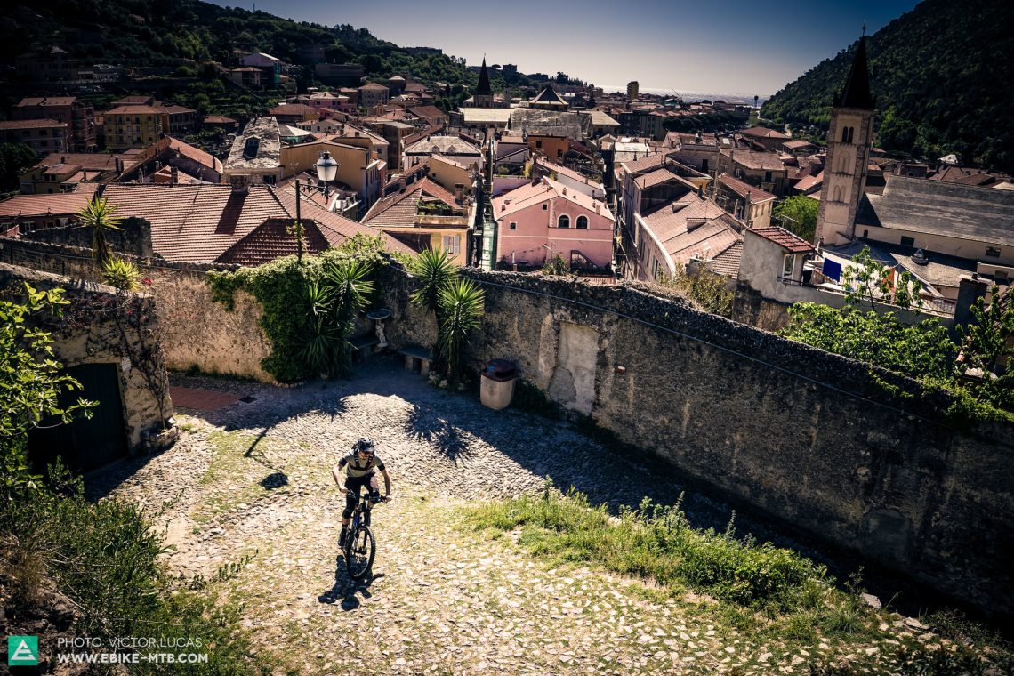 Steep climbs, typical Italian charm and the warm sun: ideal testing grounds.