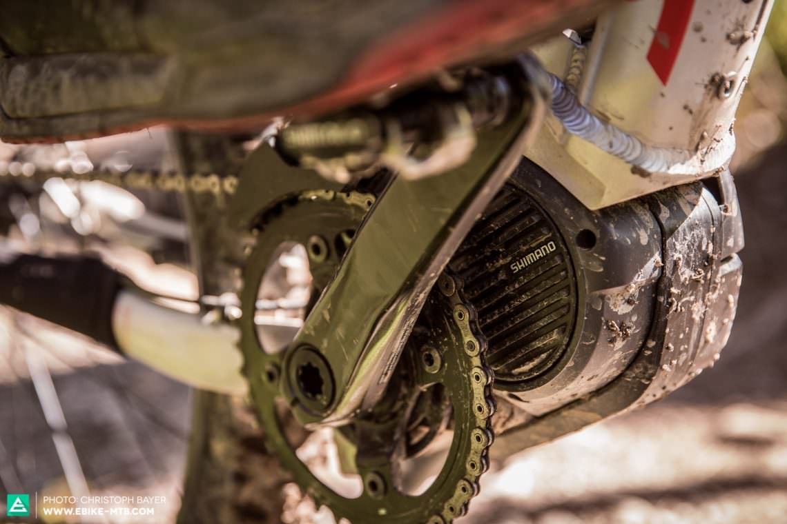 The new power parcel from Shimano – the Steps MTB E8000 motor.