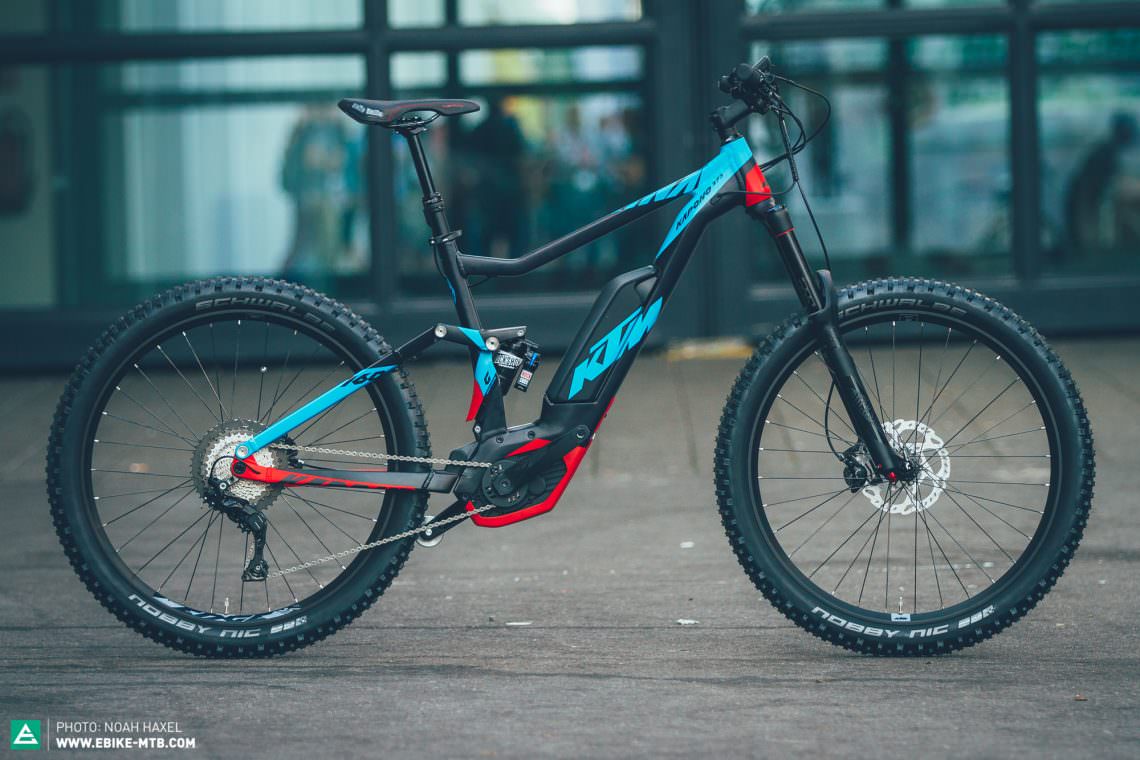  With 160 mm suspension and 27.5+ wheels, the KTM Macina Kapoho can definitely keep its cool when the going gets rough.