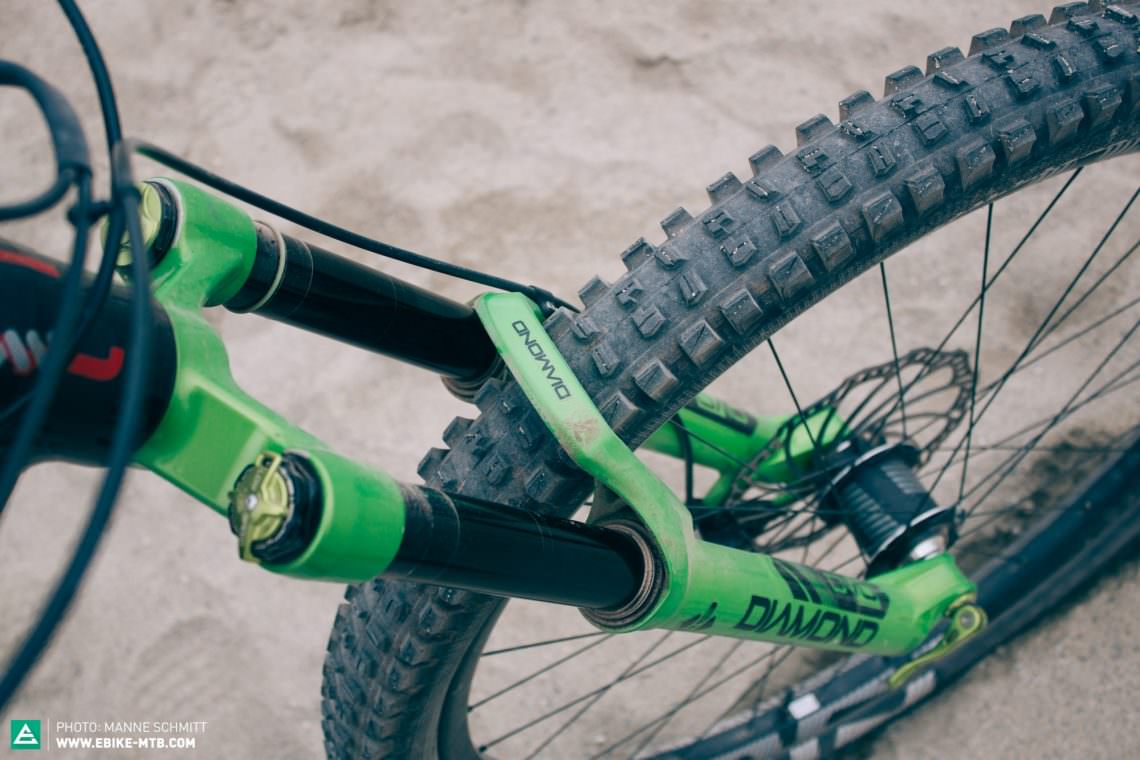 Designed in California, the DVO Diamond 160 mm forks aren’t just visually at the top of their game, they also perform brilliantly.