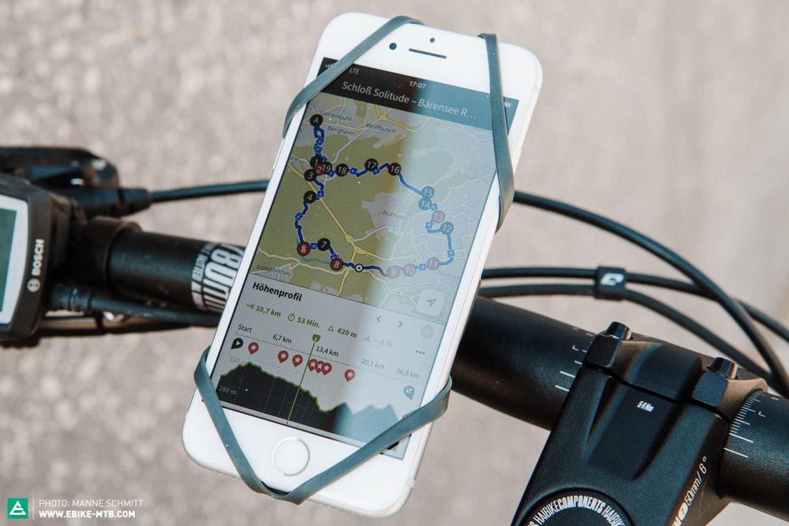 Rubberman - Smartphone Universal-Halterung fürs Fahrrad, 14,90 €